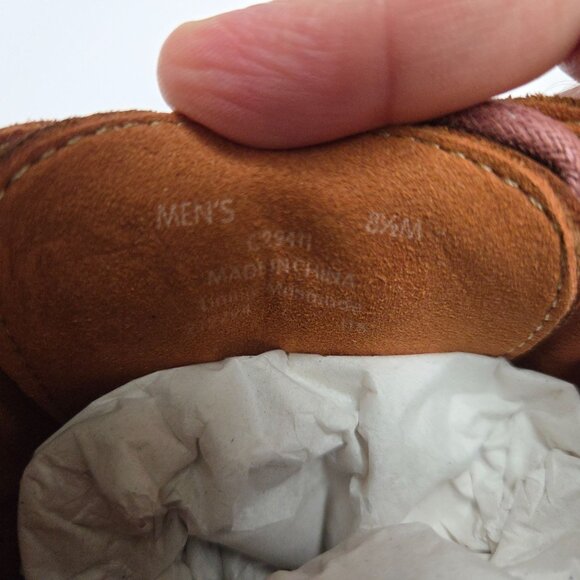 New Cole Haan Zerogrand Wing Ox Mens 8.5M British Tan Java Leather Dress Shoes - Picture 7 of 9